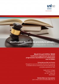 Modification du Code de procédure pénale : Une bonne ou une mauvaise "novelle" ?